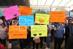 TIANGUISMANALCO . ENTREGA DE APOYOS CAMPO