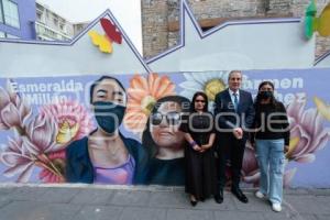 AYUNTAMIENTO . MURAL VIOLENCIA ÁCIDA