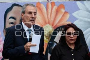 AYUNTAMIENTO . MURAL VIOLENCIA ÁCIDA