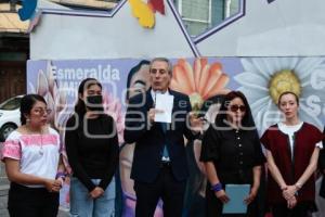 AYUNTAMIENTO . MURAL VIOLENCIA ÁCIDA