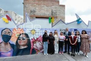 AYUNTAMIENTO . MURAL VIOLENCIA ÁCIDA