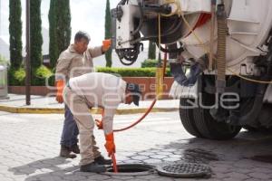 TLAXCALA . TRABAJOS DE DESAZOLVE
