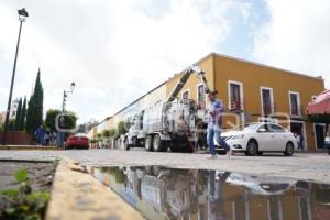 TLAXCALA . TRABAJOS DE DESAZOLVE