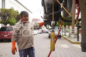 TLAXCALA . TRABAJOS DE DESAZOLVE