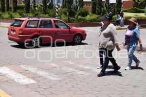 TLAXCALA . DÍA DEL PEATÓN