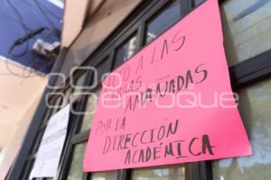 TLAXCALA . MANIFESTACIÓN DOCENTES CECYTE