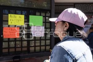 TLAXCALA . MANIFESTACIÓN DOCENTES CECYTE