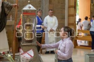 RELIQUIAS SAN JUDAS TADEO . LOMAS DE ANGELOPOLIS