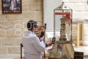 RELIQUIAS SAN JUDAS TADEO . LOMAS DE ANGELOPOLIS