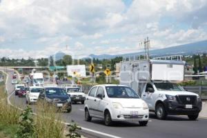 TLAXCALA . TRÁFICO VEHICULAR