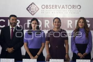 SAN ANDRÉS CHOLULA . PARTICIPACIÓN POLÍTICA MUJER