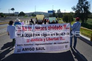 TLAXCALA . MANIFESTACIÓN SAN PEDRO TLALCUAPAN