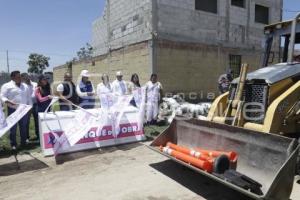 SAN ANDRÉS CHOLULA . ARRANQUE DE OBRA