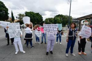 MANIFESTACIÓN TRABAJADORES DE LA SALUD