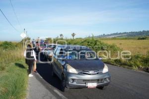 TLAXCALA . TRÁFICO VEHICULAR