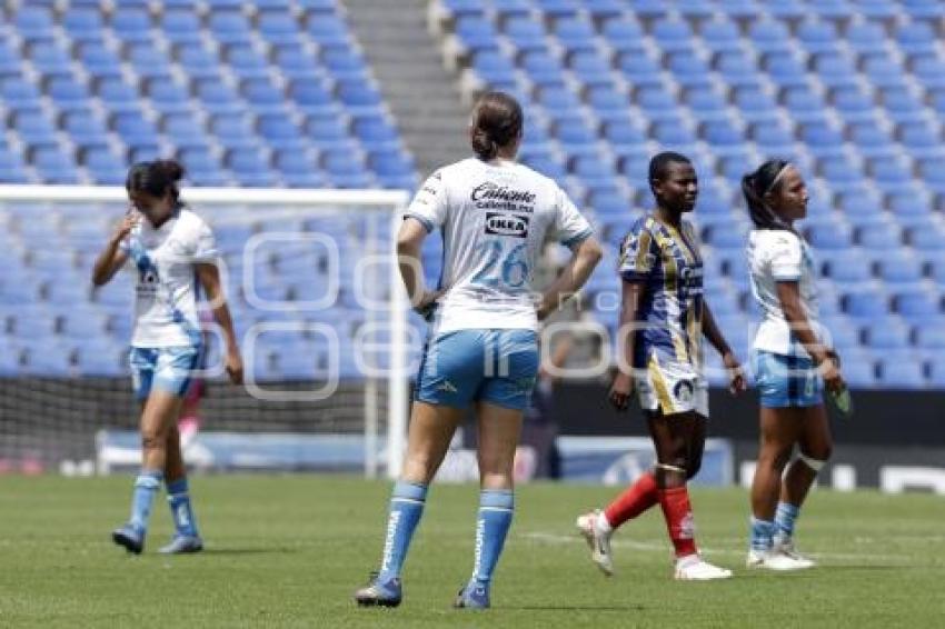 FÚTBOL FEMENIL . PUEBLA VS SAN LUIS