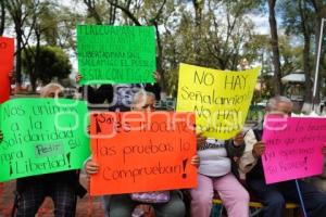 TLAXCALA . MANIFESTACIÓN SAÚL ROSALES