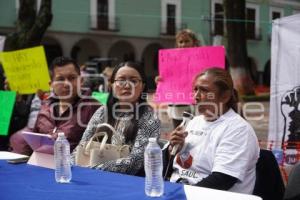 TLAXCALA . MANIFESTACIÓN SAÚL ROSALES