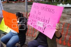 TLAXCALA . MANIFESTACIÓN SAÚL ROSALES
