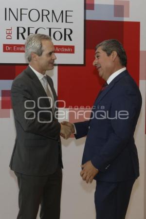 UPAEP . INFORME EMILIO BAÑOS