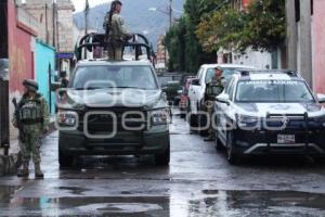 AMOZOC . ENFRENTAMIENTO