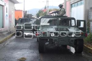 AMOZOC . ENFRENTAMIENTO