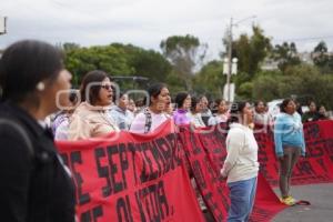 TLAXCALA . MANIFESTACIÓN DE NORMALISTAS