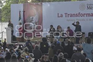 TLAXCALA . INFORME CLAUDIA SHEINBAUM