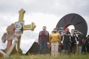 TLAXCALA . MANIFESTACIÓN DE NORMALISTAS