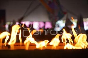 TLAXCALA . FUEGO SIMBÓLICO