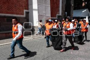 DESFILE 16 DE SEPTIEMBRE . LIMPIEZA