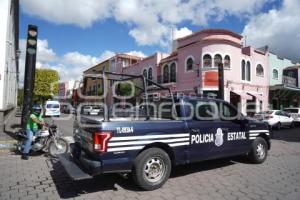 TLAXCALA . SEMÁFORO DESCOMPUESTO