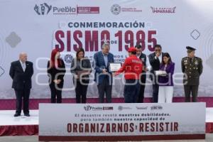 AYUNTAMIENTO . CONMEMORACIÓN SISMO 1985