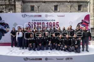 AYUNTAMIENTO . CONMEMORACIÓN SISMO 1985