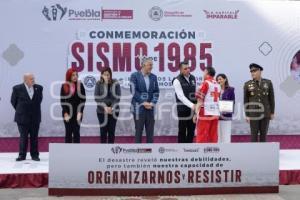 AYUNTAMIENTO . CONMEMORACIÓN SISMO 1985