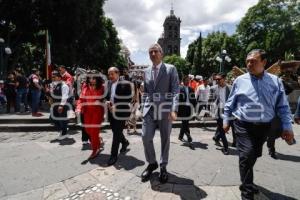 SIMULACRO NACIONAL . ZÓCALO