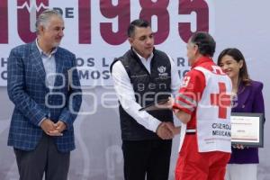 AYUNTAMIENTO . CONMEMORACIÓN SISMO 1985