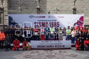 AYUNTAMIENTO . CONMEMORACIÓN SISMO 1985