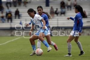 FÚTBOL FEMENIL . PUEBLA VS CRUZ AZUL