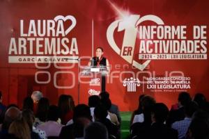 INFORME LEGISLATIVO . LAURA ARTEMISA GARCÍA