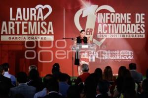 INFORME LEGISLATIVO . LAURA ARTEMISA GARCÍA