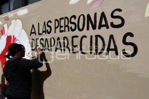 VOZ DE LOS DESAPARECIDOS . MURAL