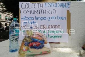 ZÓCALO . CENTRO DE ACOPIO