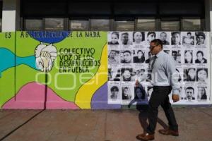 VOZ DE LOS DESAPARECIDOS . MURAL