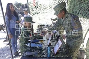 EJÉRCITO . SOLDADO POR UN DÍA