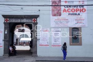 CRUZ ROJA . CENTRO DE ACOPIO