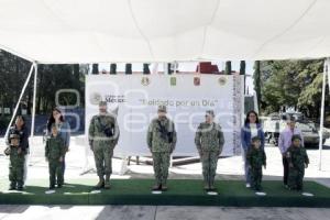 EJÉRCITO . SOLDADO POR UN DÍA