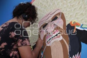 ACATLÁN . MURAL TECUANES