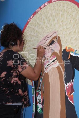 ACATLÁN . MURAL TECUANES