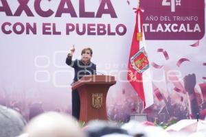 TLAXCALA . ANIVERSARIO CUARTA TRANSFORMACIÓN